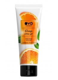 Лубрикант на водной основе OYO Aroma Gel Orange с ароматом апельсина - 75 мл. - OYO - купить с доставкой в Калининграде