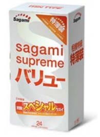 Ультратонкие презервативы Sagami Xtreme SUPERTHIN - 24 шт. - Sagami - купить с доставкой в Калининграде