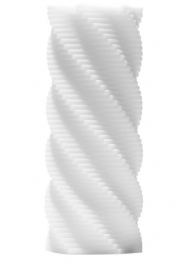 Белый 3D мастурбатор SPIRAL - Tenga - в Калининграде купить с доставкой