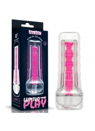 Светящийся в темноте мастурбатор 8.5 Lumino Play Masturbator - Lovetoy - в Калининграде купить с доставкой