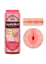 Мастурбатор-вагина Pleasure Brew Masturbator-Imperial Stout в банке - Lovetoy - в Калининграде купить с доставкой