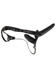 Женский страпон с вагинальной пробкой - 15 см. - Orion - купить с доставкой в Калининграде