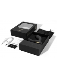 Чёрный перезаряжаемый стимулятор простаты Bruno Black - Lelo - в Калининграде купить с доставкой