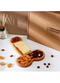 Деревянное блюдо для подачи в форме члена (32,5 х 20 х 1,7 см) - Сима-Ленд - купить с доставкой в Калининграде