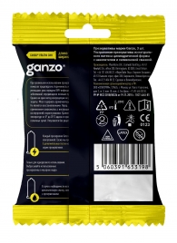 Ультратонкие презервативы Ganzo Ultra thin в мягкой упаковке - 3 шт. - Ganzo - купить с доставкой в Калининграде