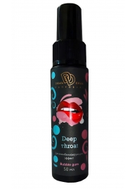 Спрей для горла Deep Throat с десенсибилизирующим эффектом и вкусом бабл-гам - 50 мл. - БиоМед - купить с доставкой в Калининграде