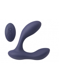 Синий массажер простаты с двумя моторами P-Bliss - Lola Games - в Калининграде купить с доставкой
