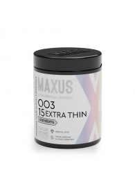 Экстремально тонкие презервативы MAXUS 003 Extra Thin - 15 шт. - Maxus - купить с доставкой в Калининграде
