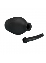 Черный анальный душ с гибким наконечником - Baile - купить с доставкой в Калининграде