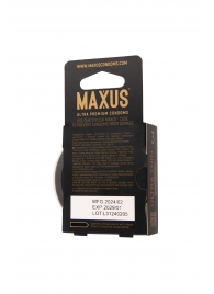 Ультратонкие презервативы MAXUS AIR Ultra Thin - 3 шт. - Maxus - купить с доставкой в Калининграде
