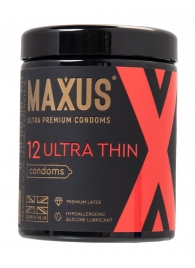 Ультратонкие презервативы MAXUS Ultra Thin - 12 шт. - Maxus - купить с доставкой в Калининграде