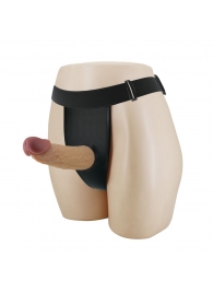 Полый страпон на регулируемых трусиках Houston - 17,5 см. - Baile - купить с доставкой в Калининграде