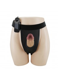 Полый вибрострапон на регулируемых трусиках Draven - 17,5 см. - Baile - купить с доставкой в Калининграде