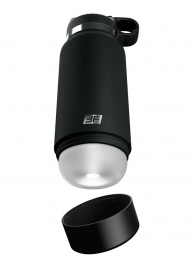 Черный мастурбатор в виде бутылки Fap Flask - Pipedream - в Калининграде купить с доставкой