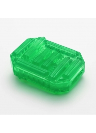Зеленый мастурбатор-стимулятор Tenga Uni Emerald - Tenga - в Калининграде купить с доставкой