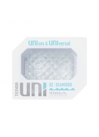 Прозрачный мастурбатор-стимулятор Tenga Uni Diamond - Tenga - в Калининграде купить с доставкой