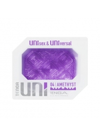 Фиолетовый мастурбатор-стимулятор Tenga Uni Amethyst - Tenga - в Калининграде купить с доставкой
