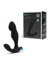 Черный утяжеленный анальный стимулятор Rocker Plug - 12 см. - b-Vibe - в Калининграде купить с доставкой