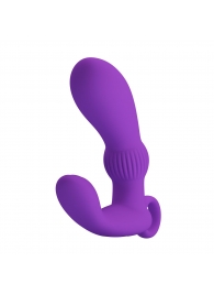 Фиолетовый вибромассажёр для массажа простаты Cayla - 11,2 см. - Baile - в Калининграде купить с доставкой