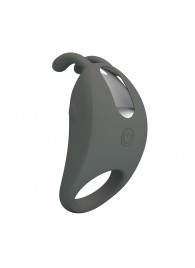 Серое эрекционное кольцо с вибрацией Master Ring - Baile - в Калининграде купить с доставкой