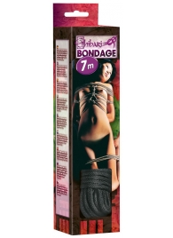 Чёрная веревка для связывания - 700 см. - Orion - купить с доставкой в Калининграде