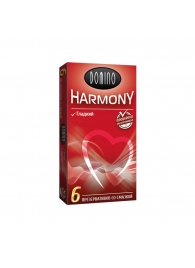 Гладкие презервативы Domino Harmony - 6 шт. - Domino - купить с доставкой в Калининграде