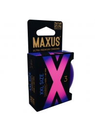 Презервативы Maxus XXL увеличенного размера - 3 шт. - Maxus - купить с доставкой в Калининграде