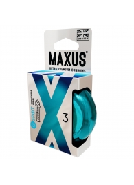 Презервативы Maxus G spot с двойной спиралью - 3 шт. - Maxus - купить с доставкой в Калининграде