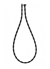 Черный уретральный массажер Glide Extra Small - 30 см. - Lola Games - купить с доставкой в Калининграде