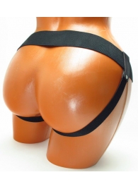 Трусики для страпона коричневого цвета - БДСМ Арсенал - купить с доставкой в Калининграде