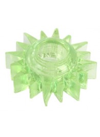 Зеленое эрекционное кольцо-солнце - Toyfa Basic - в Калининграде купить с доставкой