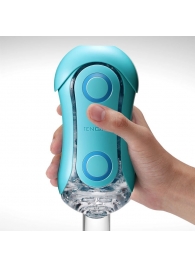 Голубой мастурбатор Tenga Flip ORB Ocean - Tenga - в Калининграде купить с доставкой