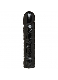 Насадка-фаллоимитатор Vac-U-Lock CodeBlack 8 Inch Classic Dong - 19,3 см. - Doc Johnson - купить с доставкой в Калининграде