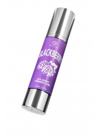 Массажное масло 2-в-1 Blackberry Hot Effect с разогревающим эффектом и вкусом ежевики - 50 мл. - Secret Play - купить с доставкой в Калининграде