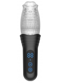 Автоматический мастурбатор Oral Sex Masturbator с функциями ротации, вибрации и фрикций - Secwell - в Калининграде купить с доставкой