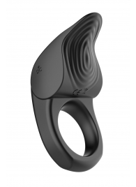 Черное эрекционное виброкольцо Vibro Lust Ring - MALESATION - в Калининграде купить с доставкой