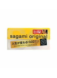 Презервативы увеличенного размера Sagami Original 0.02 XL-size - 12 шт. - Sagami - купить с доставкой в Калининграде