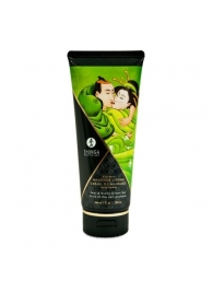Массажный крем для тела с ароматом груши и зелёного чая Pear   Exotic Green Tea - 200 мл. - Shunga - купить с доставкой в Калининграде