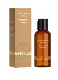 Натуральная массажная смазка Natural Lubricant Orange Blossom - 100 мл. - YESforLOV - купить с доставкой в Калининграде