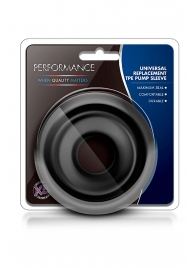 Черный уплотнитель на вакуумную помпу Replacement Pump Sleeve - Blush Novelties - в Калининграде купить с доставкой