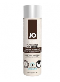 Водно-масляный лубрикант с охлаждающим эффектом JO Silicon free Hybrid Lubricant COOLING - 120 мл. - System JO - купить с доставкой в Калининграде