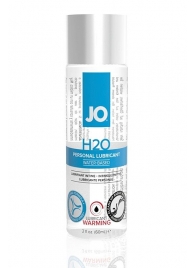 Возбуждающий лубрикант на водной основе JO Personal Lubricant H2O Warming - 60 мл. - System JO - купить с доставкой в Калининграде