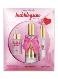 Набор средств для массажа и ласк Bubblegum Play Kit - Bijoux Indiscrets - купить с доставкой в Калининграде