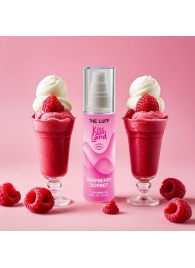 Съедобное массажное масло Kiss Land Raspberry Sorbet - 75 мл. - THE LUFF - купить с доставкой в Калининграде