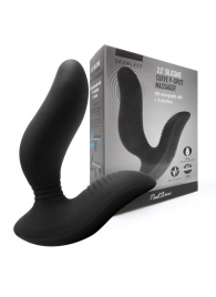 Черный вибромассажер простаты 3,5’’ Curve P-spot Massager - 12 см. - Erokay - в Калининграде купить с доставкой