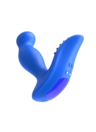 Синий вибромассажер простаты 3,5’’ P-spot Massager - 12,5 см. - Erokay - в Калининграде купить с доставкой
