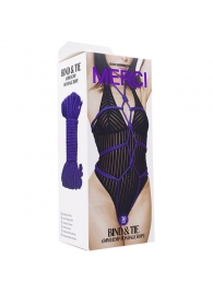 Фиолетовая верёвка для связывания и фиксации Bind Tie - 9,14 м. - Doc Johnson - купить с доставкой в Калининграде