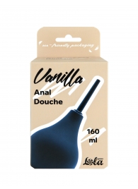 Черный анальный душ Anal Douche M - Lola Games - купить с доставкой в Калининграде