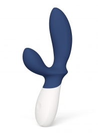 Синий вибромассажер простаты Lelo Loki Wave 2 - 19,6 см. - Lelo - в Калининграде купить с доставкой