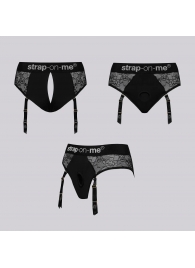 Трусики для фиксации насадок Strap-on-me Harness Lingerie Diva XS - Strap-on-me - купить с доставкой в Калининграде